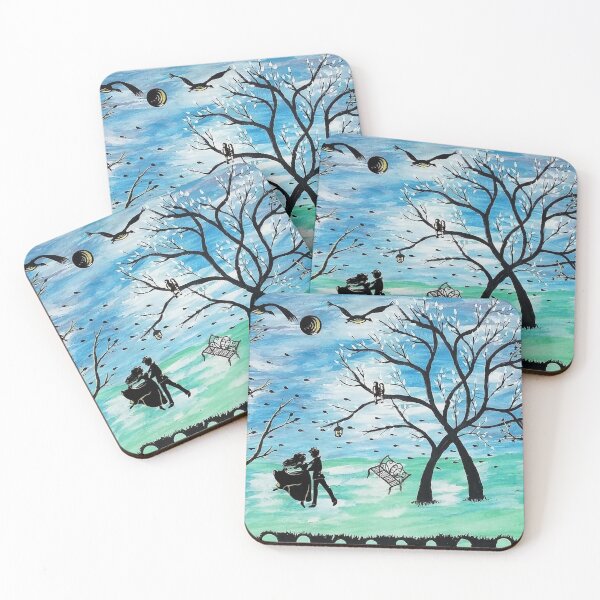 Item preview, lovers dancing under the night designed and sold by janjacbu.