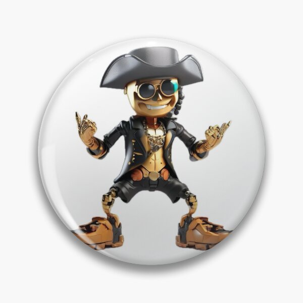 Item preview, Funky Robot 3D Character designed and sold by pinksunsets.
