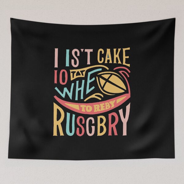 Item preview,  Rugby - sport, game and funny designed and sold by desinganddecor.