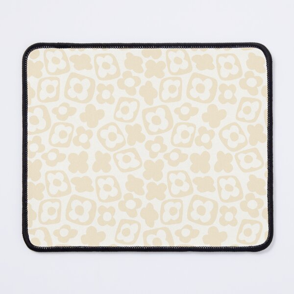 Item preview, BOHO BOXY MODERN FLOWER PATTERN NEUTRAL BEIGE CREAM designed and sold by blomastudios.