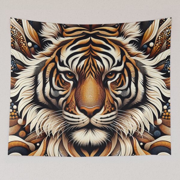 Item preview, Tiger Essence Abstract designed and sold by floraldesigns-v.