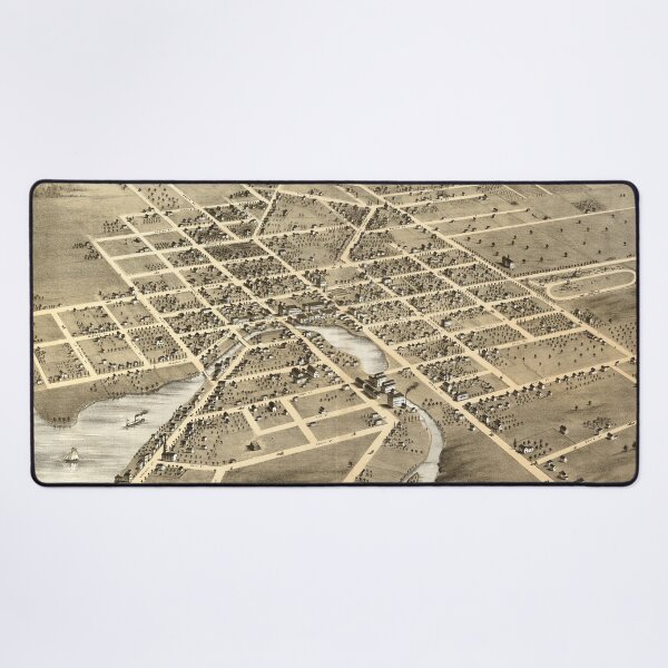 Item preview, Beaver Dam, Wisconsin (1867) designed and sold by allhistory.