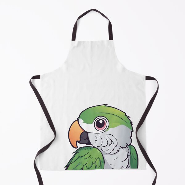 Item preview, Quaker Parrot Cartoon Head designed and sold by anaraee.
