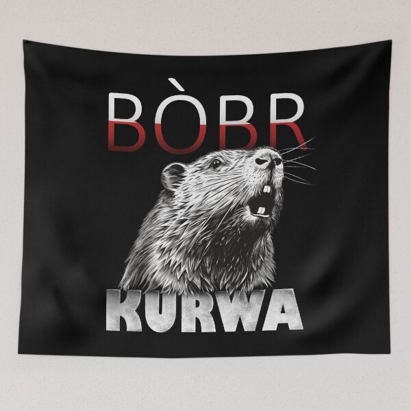 Item preview, Polish Beaver Meme "Bobr Bober Kurwa" designed and sold by TuuliTuule.