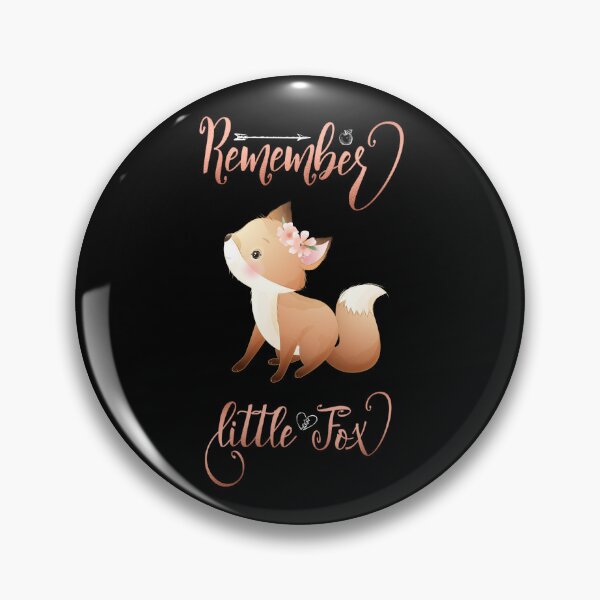 Item preview, Little Fox, Remember designed and sold by letswookieswin.