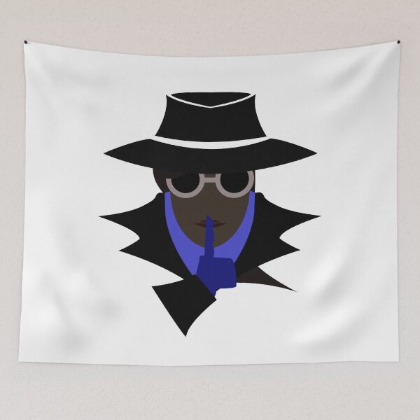Item preview, Lady Black shush (afro): A Cybersecurity Design designed and sold by McNerdic.