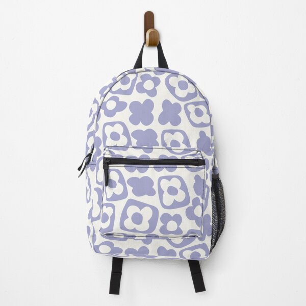 Item preview, BOHO BOXY MODERN FLOWER PATTERN LILAC MAUVE designed and sold by blomastudios.