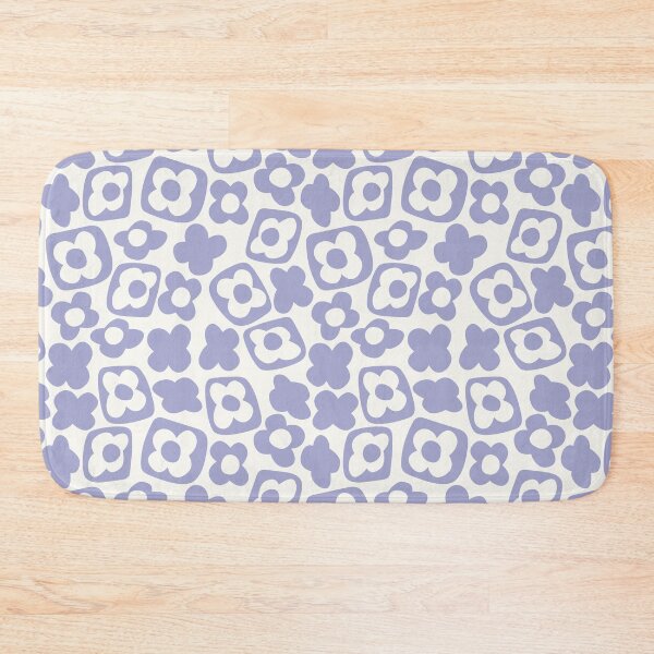 Item preview, BOHO BOXY MODERN FLOWER PATTERN LILAC MAUVE designed and sold by blomastudios.