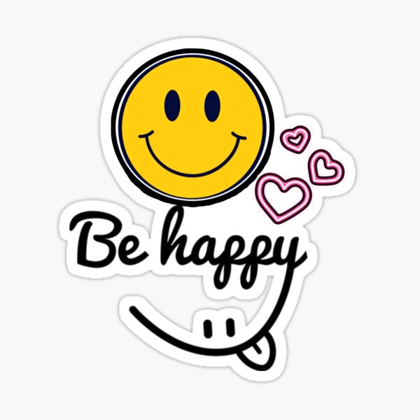 Item preview, Be happy  designed and sold by Shadyshoo.
