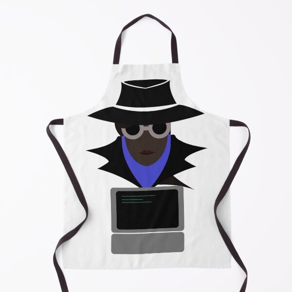 Item preview,  Lady Black (Afro W/Computer): A Cybersecurity Design designed and sold by McNerdic.