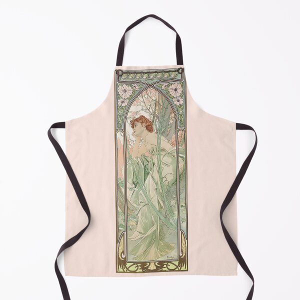 Item preview, The Four Times of the Day - Evening Contemplation, by Alphonse Mucha. HIGH DEFINITION designed and sold by MINDTHECHERRY.