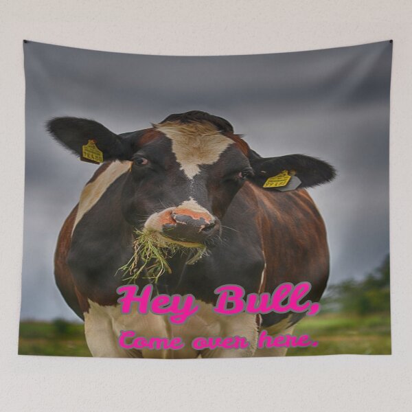 Item preview, Flirting Cow designed and sold by Surreallytee.