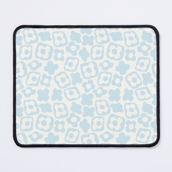 Item preview, BOHO BOXY MODERN FLOWER PATTERN PASTEL BLUE designed and sold by blomastudios.