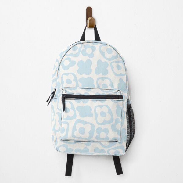 Item preview, BOHO BOXY MODERN FLOWER PATTERN PASTEL BLUE designed and sold by blomastudios.