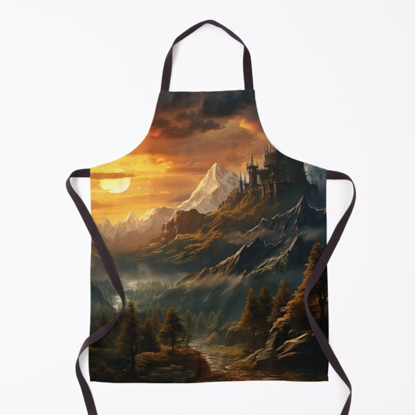 Item preview, Fantasy Landscape - Castle in the Mountains designed and sold by Fantasy Masterpiece.
