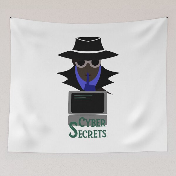 Item preview, Lady Black (Cyber Secrets Afro): A Cybersecurity Design designed and sold by McNerdic.