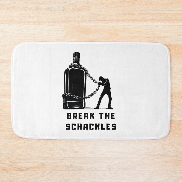 Item preview, Break the Shackles - Alcoholism Awareness Design designed and sold by PapaMikeCrafts.