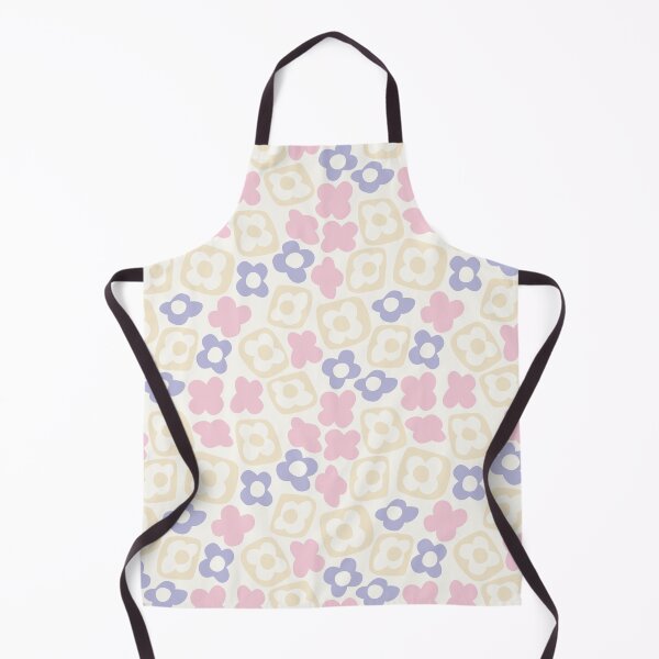 Item preview, BOHO BOXY MODERN FLOWER PATTERN PASTEL PINK PURPLE BEIGE designed and sold by blomastudios.