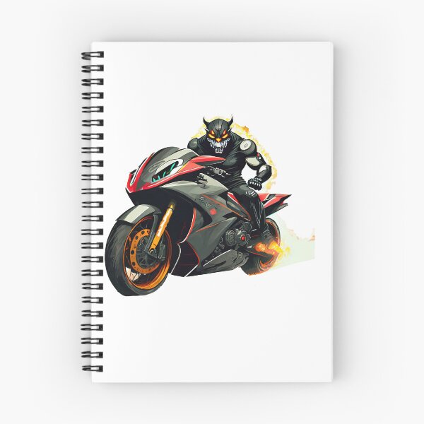 Item preview, Devil Rider on a Supersport designed and sold by BADESIGNZZ.