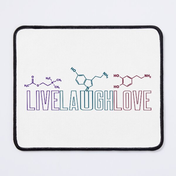 Item preview, Live Laugh Love Molecules designed and sold by ScienceCorner.
