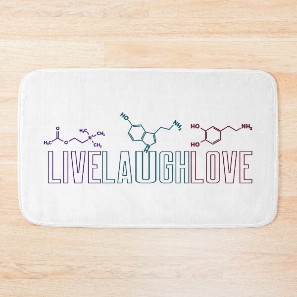 Item preview, Live Laugh Love Molecules designed and sold by ScienceCorner.
