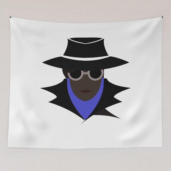 Item preview, Lady Black (afro): A Cybersecurity Design designed and sold by McNerdic.