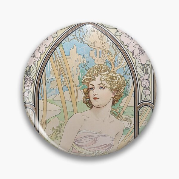 Item preview, The Four Times of the Day - Morning Awakening, by Alphonse Mucha. HIGH DEFINITION designed and sold by MINDTHECHERRY.