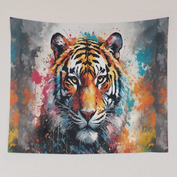 Item preview, Colorful Tiger Art designed and sold by DimpleStyles.