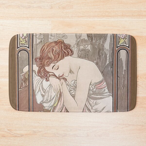 Item preview, The Four Times of the Day - Night s Rest, by Alphonse Mucha. HIGH DEFINITION designed and sold by MINDTHECHERRY.