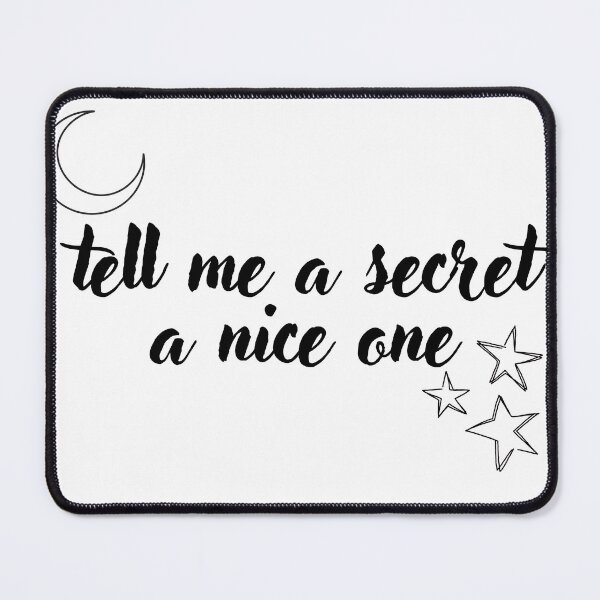 Item preview, Tell me a secret, a nice one. designed and sold by LucyRSmith.