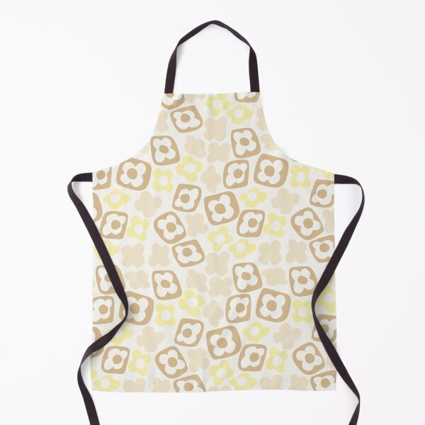 Item preview, BOHO BOXY MODERN FLOWER PATTERN PASTEL YELLOW BEIGE designed and sold by blomastudios.