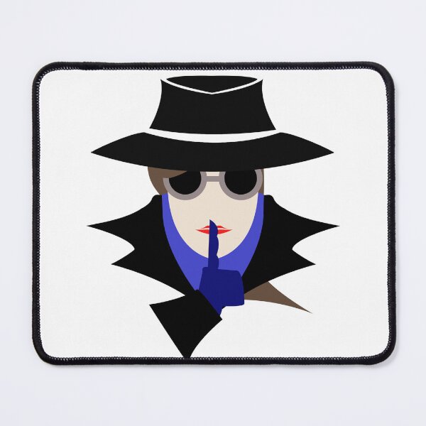 Item preview, Lady Black shush (cauc): A Cybersecurity Design designed and sold by McNerdic.