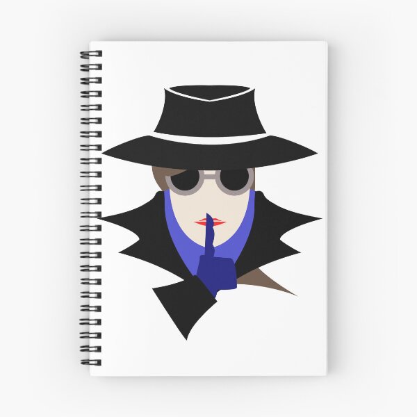 Item preview, Lady Black shush (cauc): A Cybersecurity Design designed and sold by McNerdic.