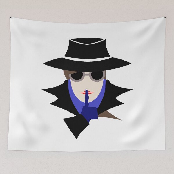Item preview, Lady Black shush (cauc): A Cybersecurity Design designed and sold by McNerdic.