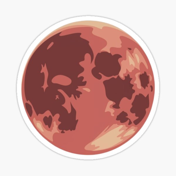 Item preview, Blood Moon - Strawberry Moon Full Moon designed and sold by LoveandNature.