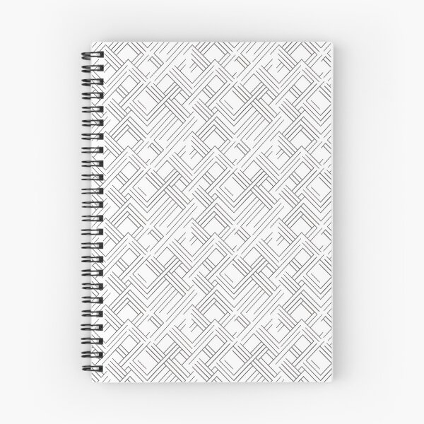 Item preview, Black and white line pattern designed and sold by RAIDEN-BLACK.