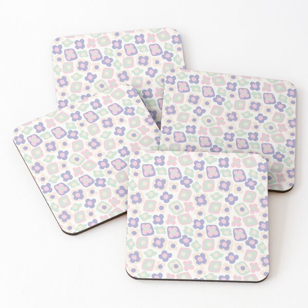 Item preview, BOHO BOXY MODERN FLOWER PATTERN KIDS PASTELS designed and sold by blomastudios.