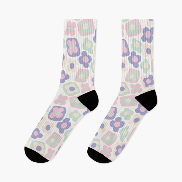 Item preview, BOHO BOXY MODERN FLOWER PATTERN KIDS PASTELS designed and sold by blomastudios.