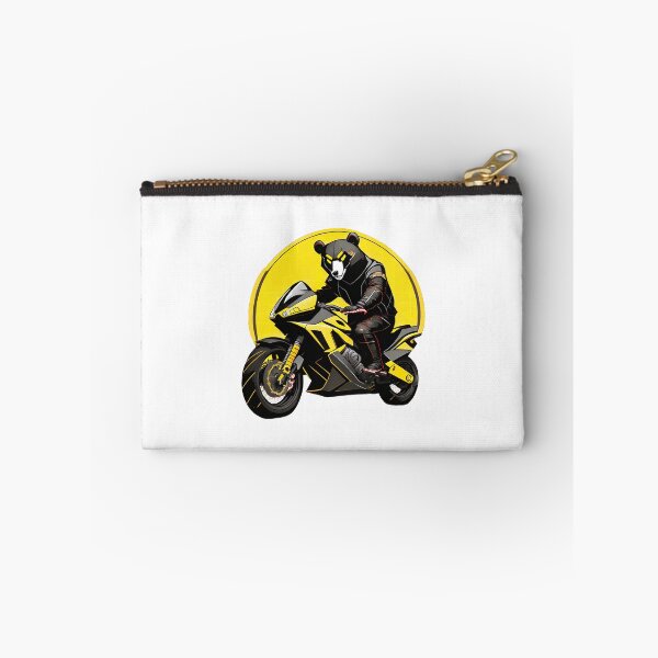 Item preview, Papa Bear Riding a Motorcycle designed and sold by BADESIGNZZ.