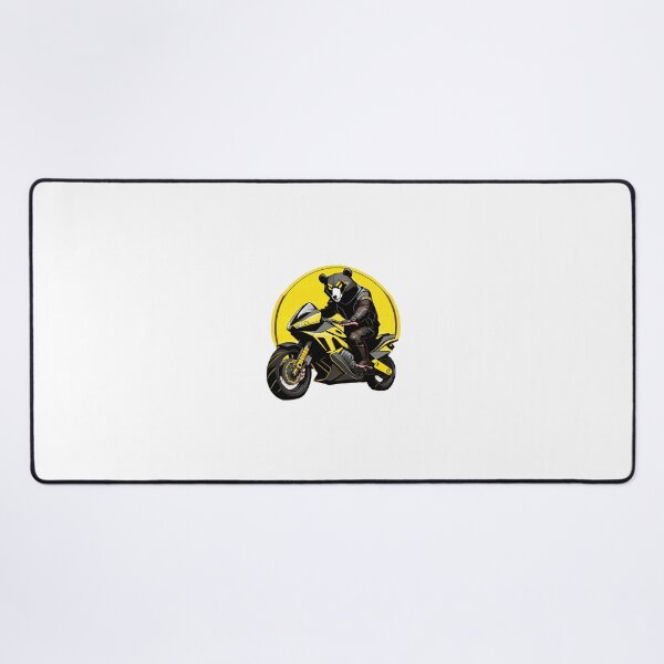 Item preview, Papa Bear Riding a Motorcycle designed and sold by BADESIGNZZ.