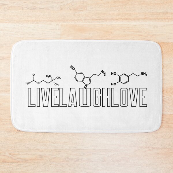 Item preview, Live Laugh Love Molecules designed and sold by ScienceCorner.