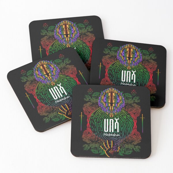 Item preview, Heritage in Harmony: Lion and Ethiopian Flag designed and sold by imaginativeafro.