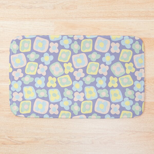 Item preview, BOHO BOXY MODERN FLOWER PASTEL PURPLE designed and sold by blomastudios.