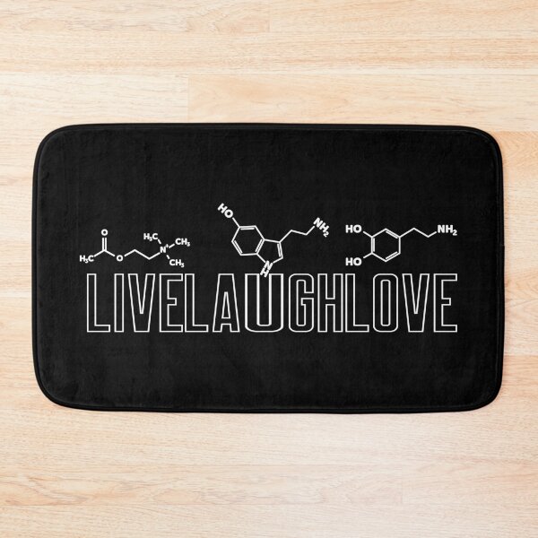 Item preview, Live Laugh Love Molecules designed and sold by ScienceCorner.