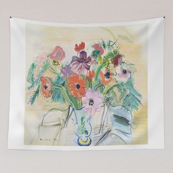 Item preview,  raoul dufy  the flowes designed and sold by NasriART.