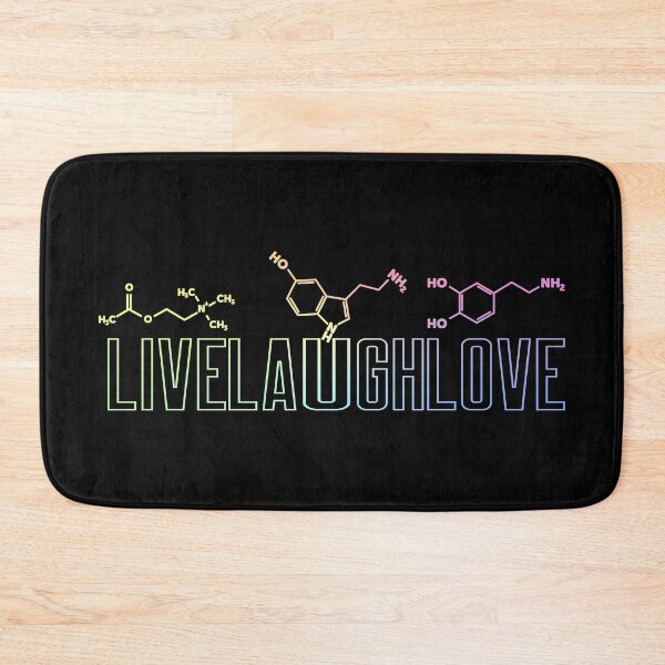 Item preview, Live Laugh Love Molecules designed and sold by ScienceCorner.