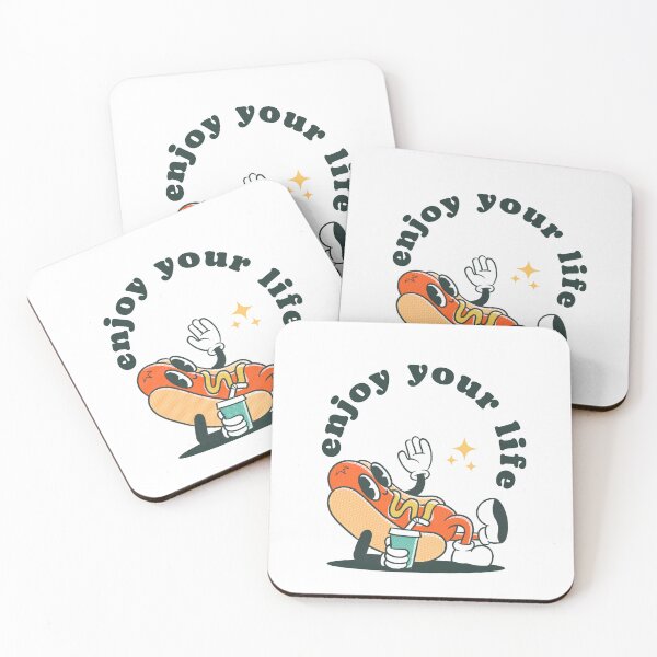 Item preview, “Enjoy your life” is a phrase often used to encourage someone to find happiness designed and sold by Studio-wzory.