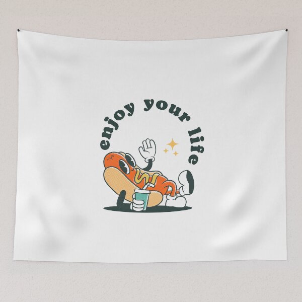 Item preview, “Enjoy your life” is a phrase often used to encourage someone to find happiness designed and sold by Studio-wzory.