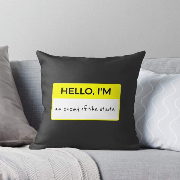 Item preview, Hello, I'm an enemy of the state Name Tag designed and sold by LibertyCapital.