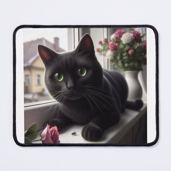 Item preview, Black cat designed and sold by sellbrand.